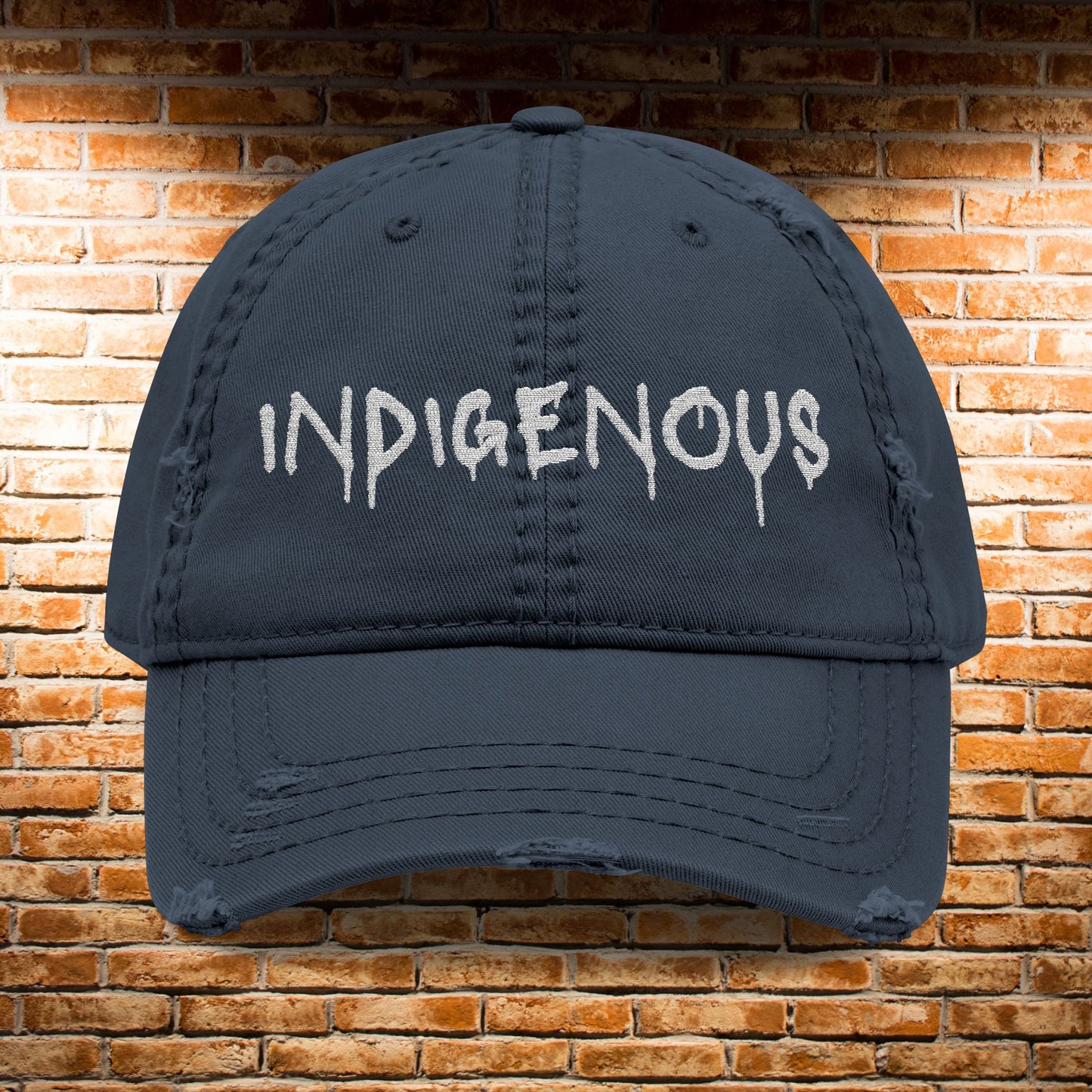 Indigenous Distressed Hat