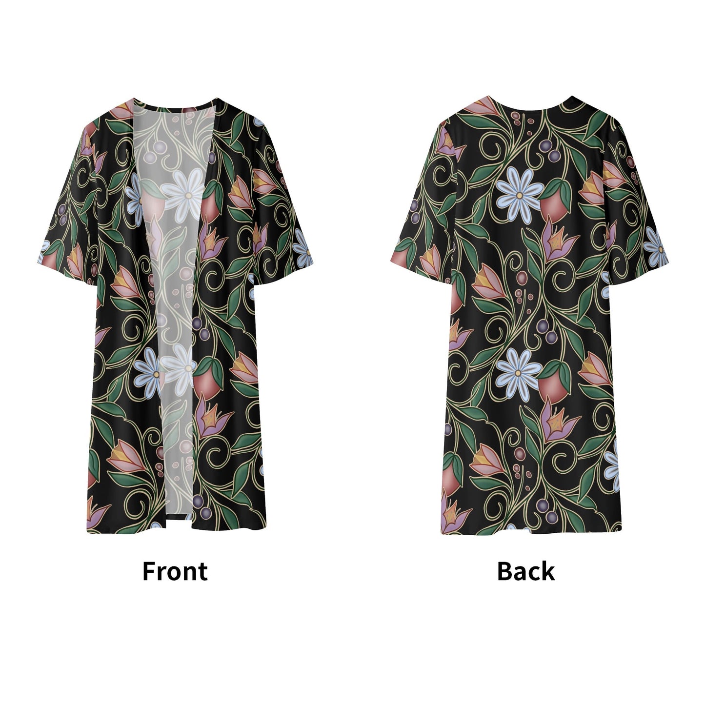 Spring Bloom Half Sleeve Cardigan