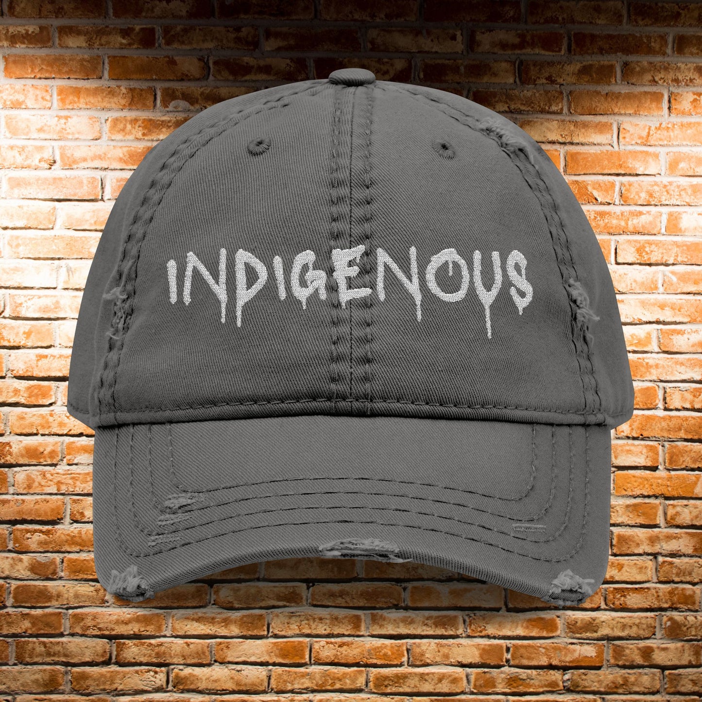 Indigenous Distressed Hat